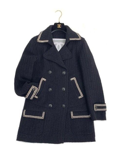 黒ココボタンコート - CHANEL専門 Premier プルミエール