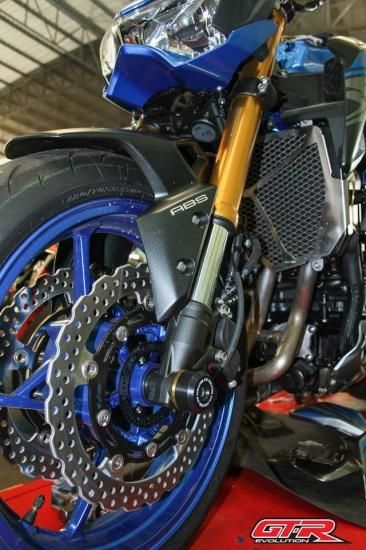 カワサキ Z900 GTR フロント フォーク スライダー アクスルスライダー 