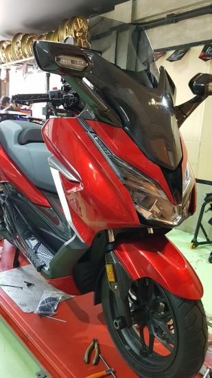 ホンダフォルツァmf13スクリーン ホンダ フォルツァ MF13 HERO ウインドシールド ウインド