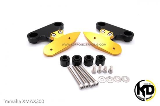 ヤマハ XMAX ミラー移設ブラケット R3,R25ミラー用 4色