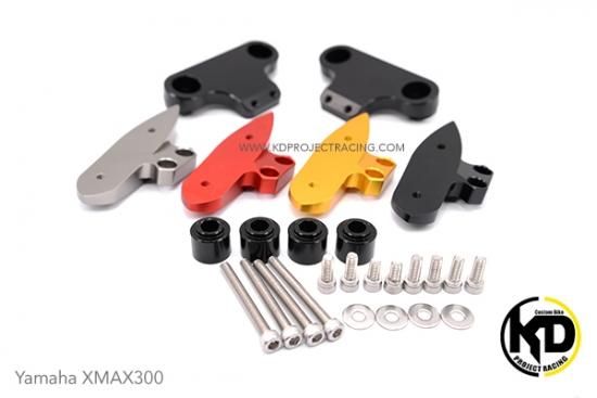 dimotiv xmax用 ミラー移設ブラケット yzfr25純正ミラー - メルカリ