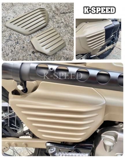 ホンダ Ct125 ハンターカブ サイドポケット カバー ブラウン Kdprojectracing Japan ホンダ Ct125 ハンターカブ サイドポケット カバー ブラウン Kdprojectracing Japan