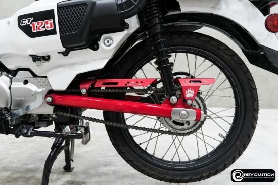 Amazon | Gクラフト(Gcraft) アルミチェーンカバー CT125 ハンターカブ (JA55/JA65) 32600 | チェーンガード  | 車＆バイク