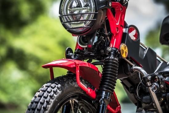 ホンダ CT125 ハンターカブ フロントフェンダーリフトアップ ホンダ CT125 ハンターカブ フロントフェンダーリフトアップ