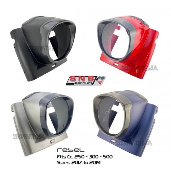 ホンダ レブル250 レブル500 ヘッドライトカウル 4色- kdprojectracing 