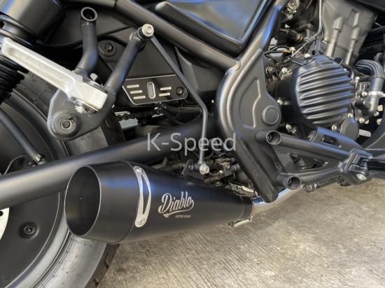ホンダ レブル250 フルエキマフラー (全年式)- kdprojectracing-japan