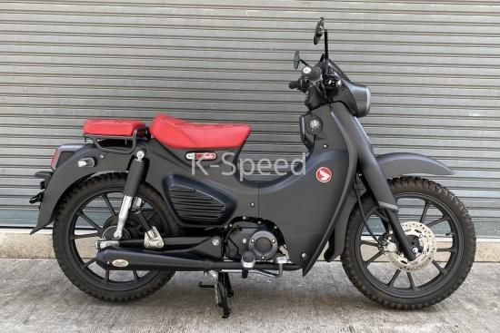 ホンダ スーパーカブ C125 マフラー ブラック- kdprojectracing