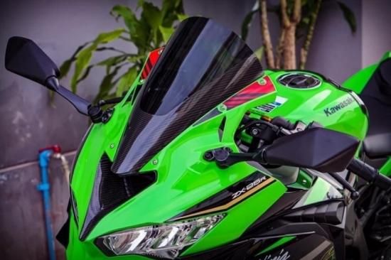 カワサキ Ninja ZX-25R カーボン ラムエアダクトカバー カワサキ Ninja ZX-25R カーボン ラムエアダクトカバー