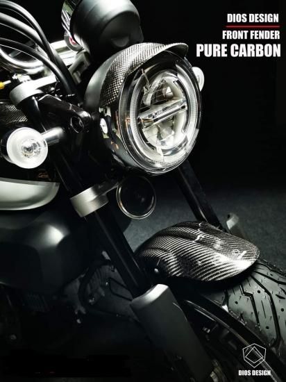 ホンダ モンキー125 カーボン フロントフェンダー