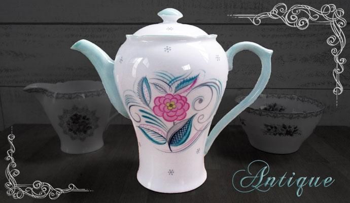 Shelley　シェリー ブルーアイリス コーヒーポット　 アンティーク Shelley シェリー ブルーアイリス コーヒーポット アンティーク