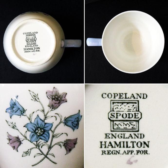 スポードCopeland アンティークプレート４枚 アンティークプレート SPODE イギリス Copeland コーポランド