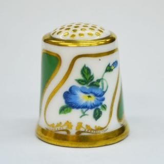 HALCYON DAYS シンブル 指ぬき イングランド製 箱付 指貫 鳥 鳩