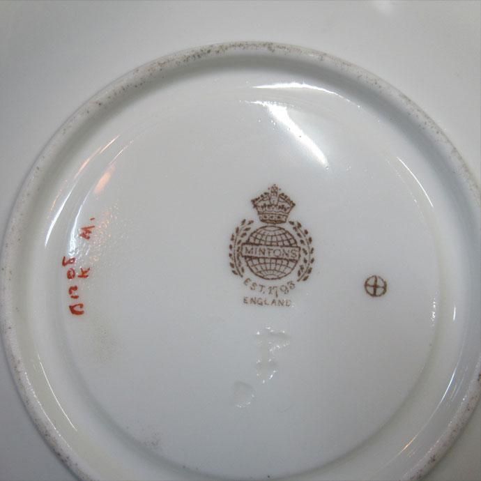 アンティーク食器｜ミントン（minton）｜カップ&ソーサー｜ダブル
