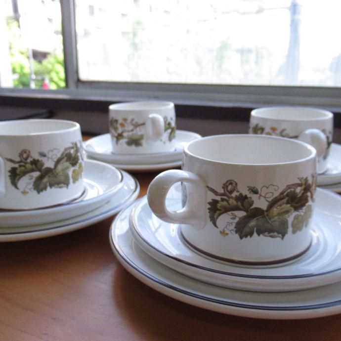 ウェッジウッド　ティーカップトリオ　アンティーク 楽天市場】アンティーク食器 ウェッジウッド（Wedgwood） ティー