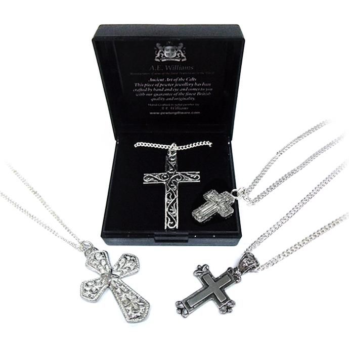 ネックレス｜十字架・クロスペンダント｜3972｜英国製｜AEW社