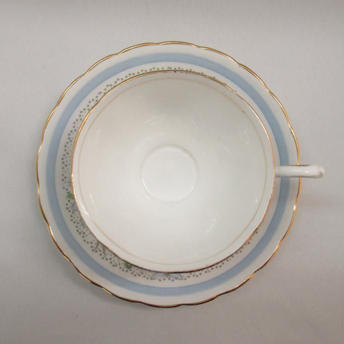 アンティーク食器｜ タスカン（Tuscan）｜ティーカップ&ソーサー｜1947年頃