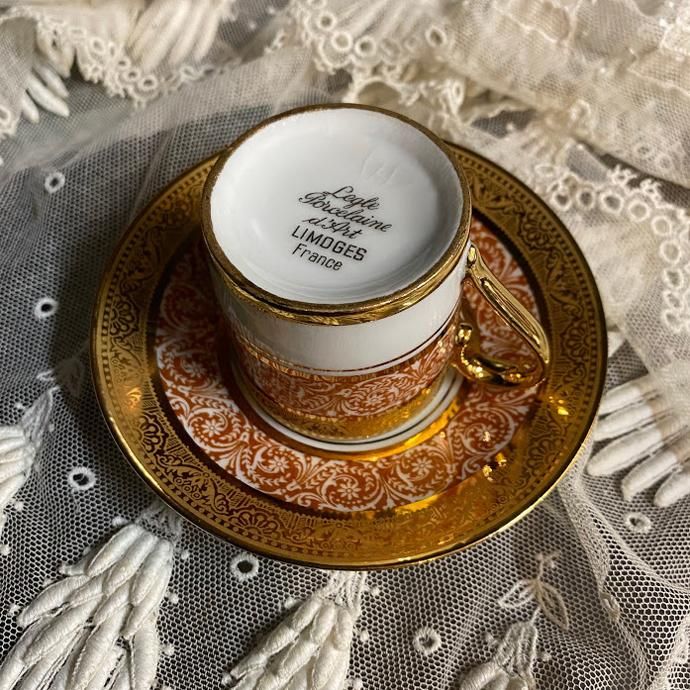 アンティーク食器|Legle(レグル)Porcelaine d'Ar|デミタス アンティーク食器|Legle(レグル)Porcelaine d'Ar|デミタス