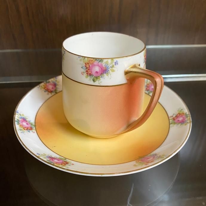 アンティーク　ティーカップ3点セット ウェッジウッド Wedgwood アンティーク ティーカップ トリオセット