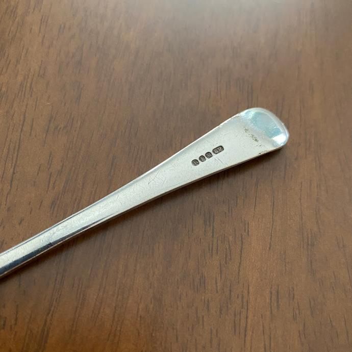 イギリスヴィンテージ シルバーメッキ製のジャムスプーン専用箱入り イギリスヴィンテージ シルバーメッキ製のジャムスプーン専用