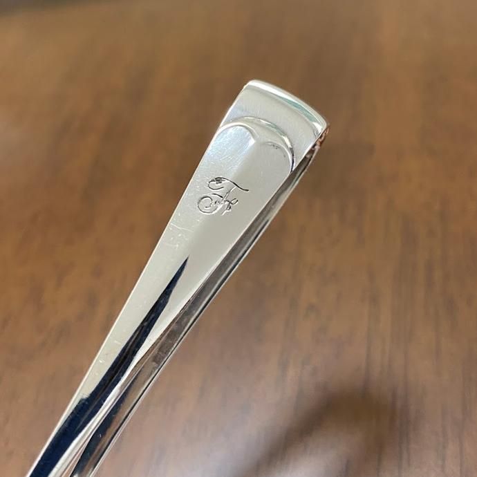 アンティーク食器｜カトラリー｜トング｜925シルバー｜Walker & Hall