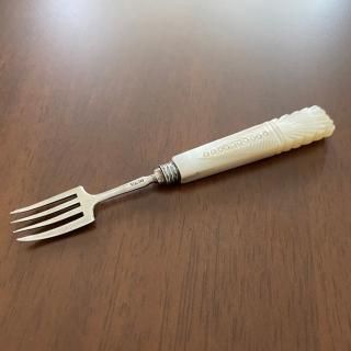 Harrison Bros】 【純銀ハンドル】キングスパターン ティーナイフ