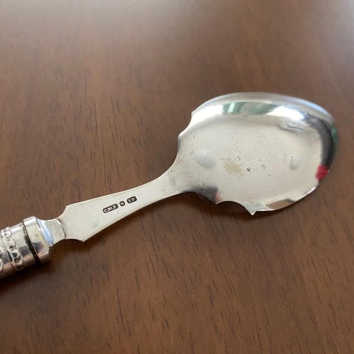 アンティーク食器｜カトラリー｜ジャムスプーン｜シルバー