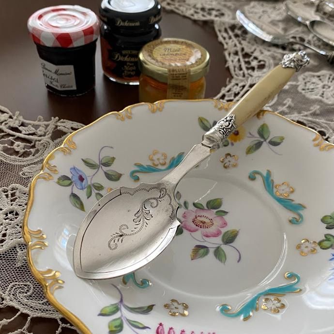 アンティーク食器｜カトラリー｜ジャムスプーン｜シルバー