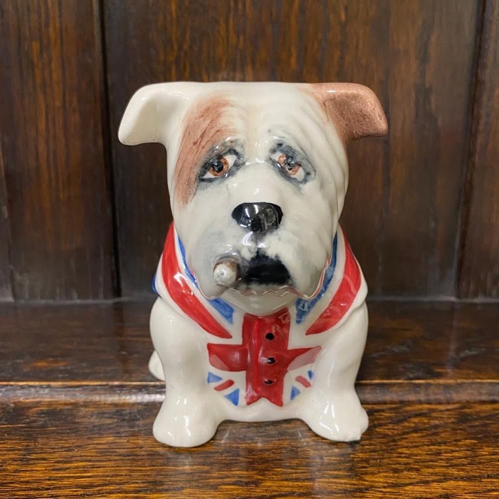 ユニオンジャック ブルドッグ 置物 アンティーク雑貨｜置物・フィギュア｜ブルドッグ｜ユニオンジャック