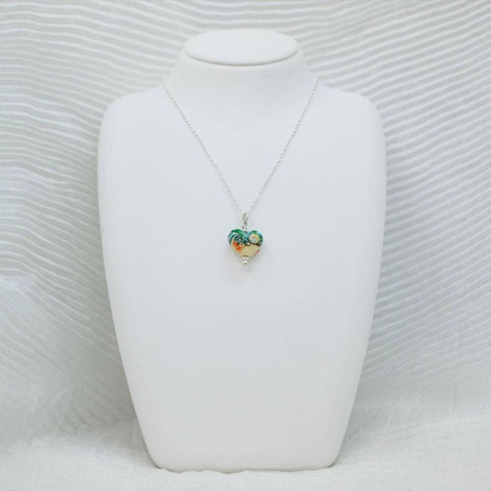 天使　ベネチアングラス　ネックレス　置物　インテリア　工芸品　美術品　A1194 51OaiIqkKSL.jpg_BO30,255,255,