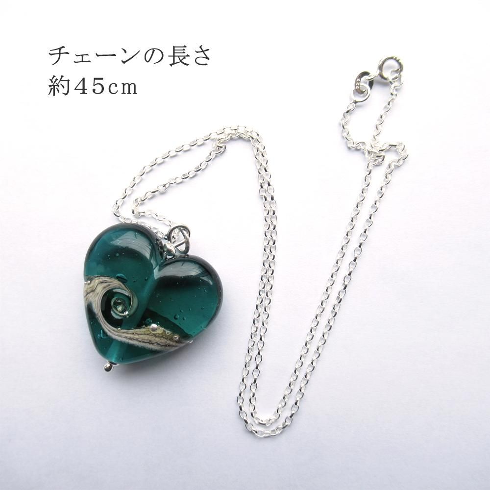 ハンドメイド｜ベネチアンガラス製｜ネックレス｜ビーチアートグラス
