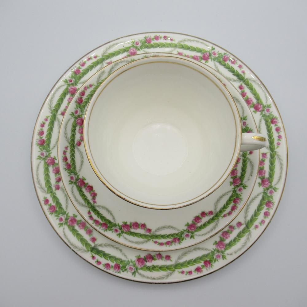 Aynsley エインズレイ 4客 アンティーク ティーカップ トリオ！ アンティーク食器｜Aynsley エインズレイ｜Lawleys 特注品