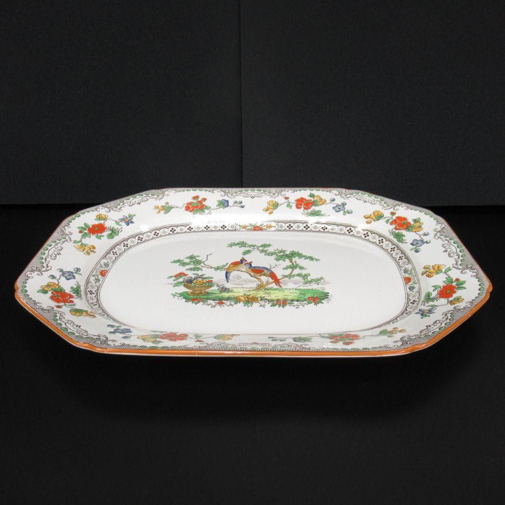 アンティーク　大皿 7号皿 古九谷