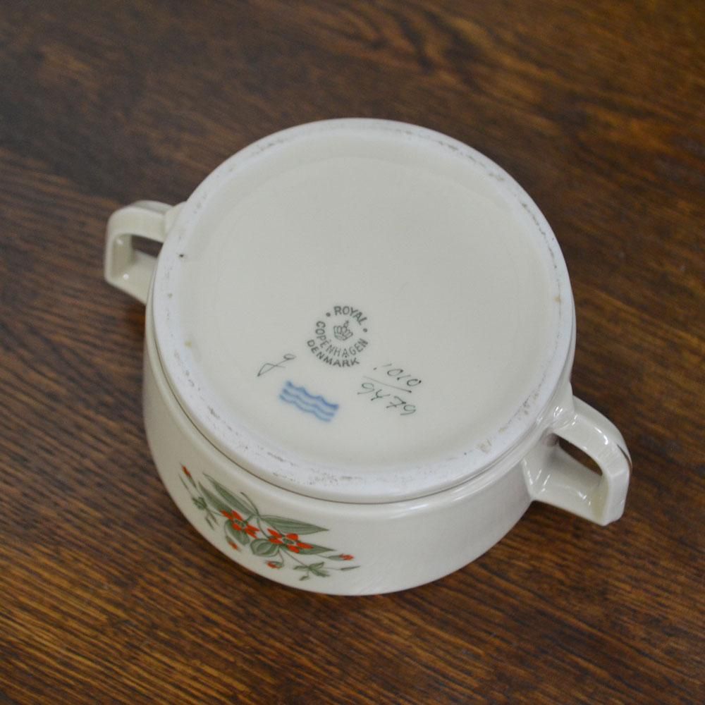 アンティーク食器｜取っ手付きキャニスター｜Royal Copenhagen