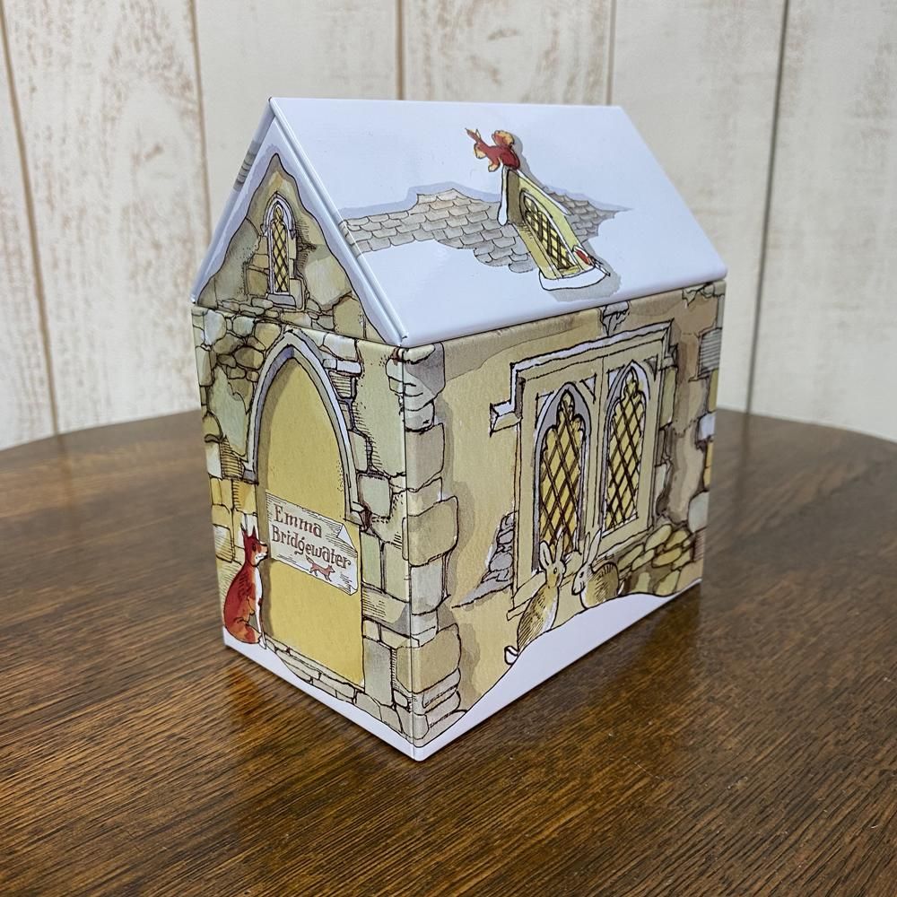 トールペイント作品　くまのクリスマス ティン缶 トールペイント作品 くまのクリスマス ティン缶