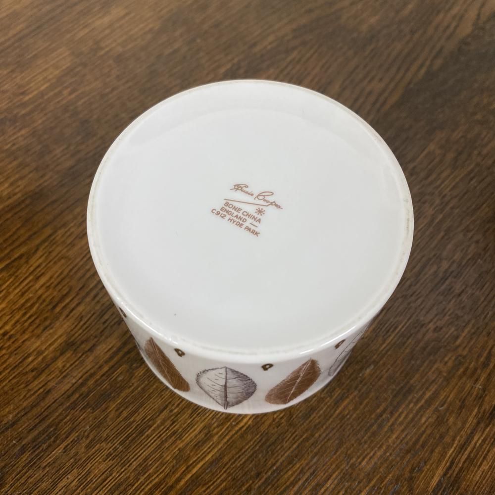イギリス　ヴィンテージ　「Susie Cooper」シュガーポット アンティーク食器｜Susie Cooper スージークーパー｜シュガー