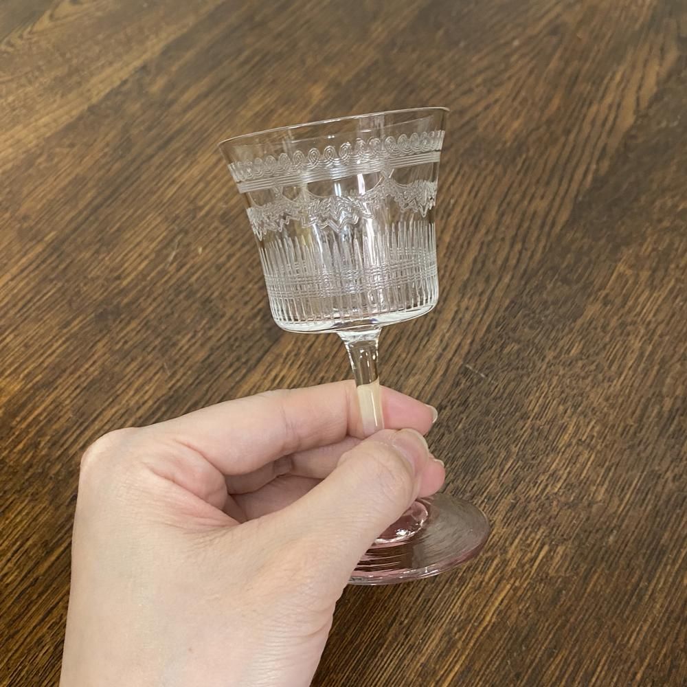 アンティーク食器｜リキュールグラス｜Pall Mall｜パルマルグラス