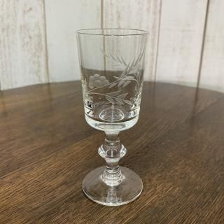 シェリーグラス 古道具 アンティーク ガラス グラス Glass / グラス〈デザートグラス・食器・クリスタルガラス・店舗
