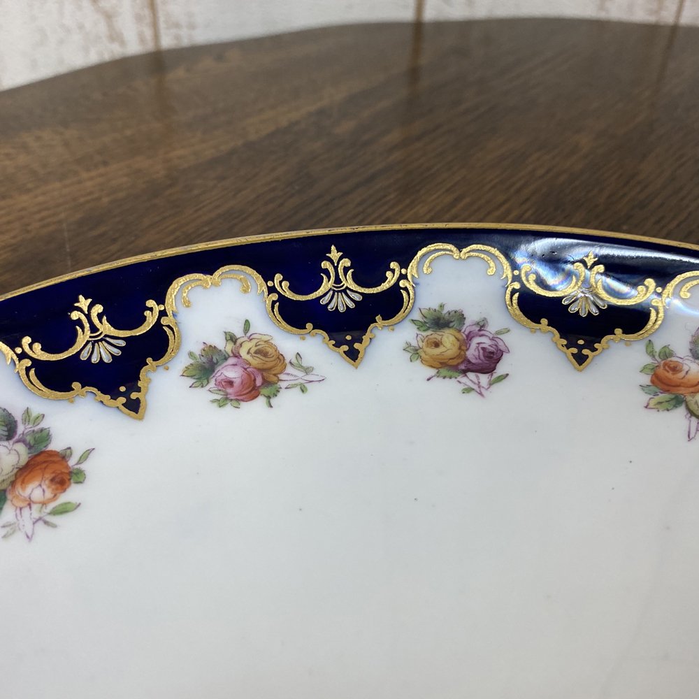 アンティーク食器｜Royal Worcester ロイヤルウースター｜プレート（大皿）｜1908年