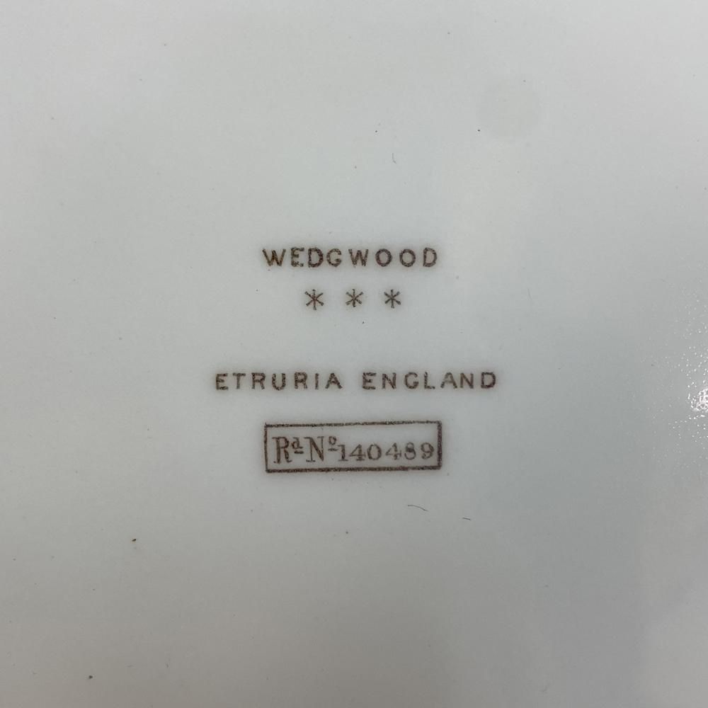 Wedgewood ウエッジウッド ビンテージプレート エトルリア工場