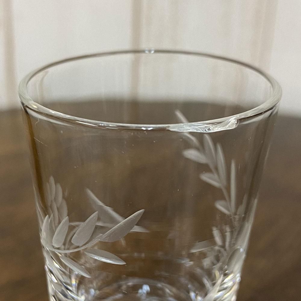 アンティーク食器｜ガラス食器｜リキュールグラス｜グラヴィール