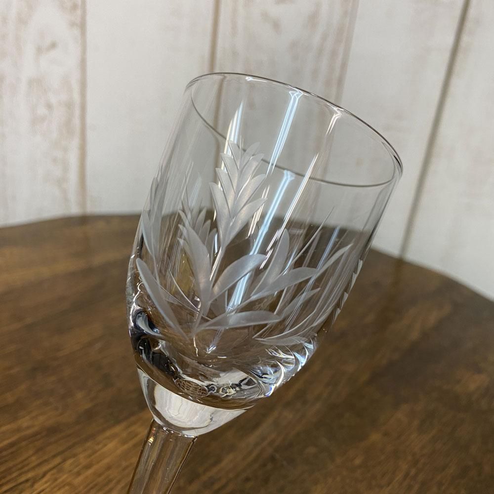 アンティーク食器｜ガラス食器｜ワイングラス｜カットガラス｜ウィート