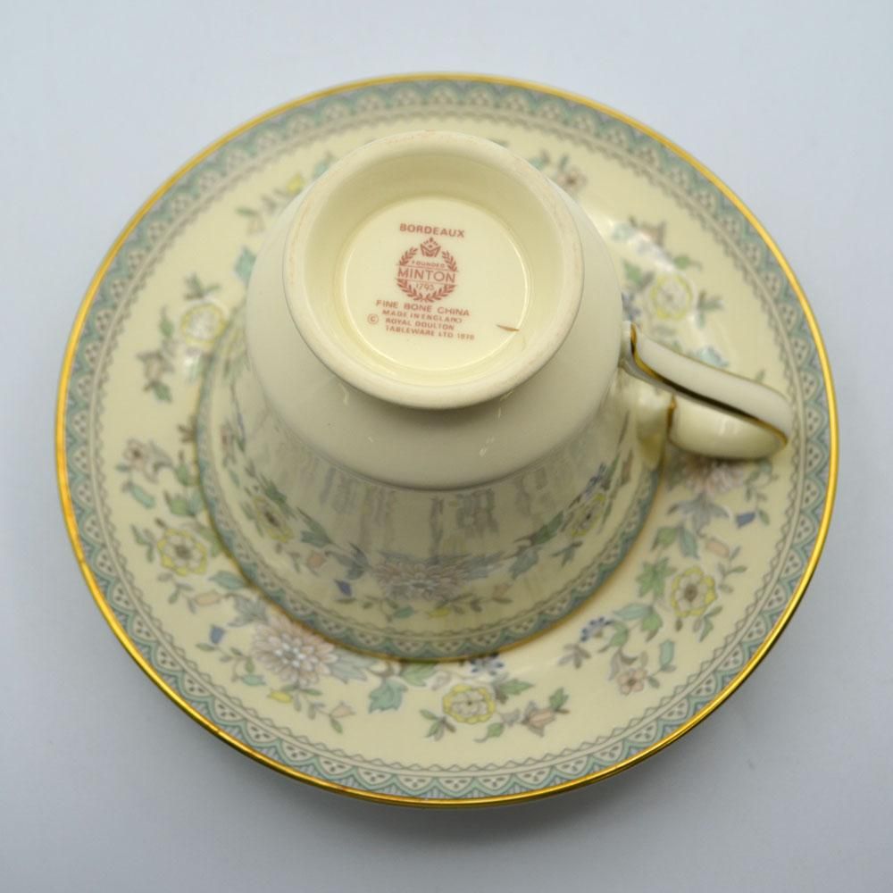 アンティーク食器｜Minton ミントン｜Bordeaux ボルドー｜トリオ