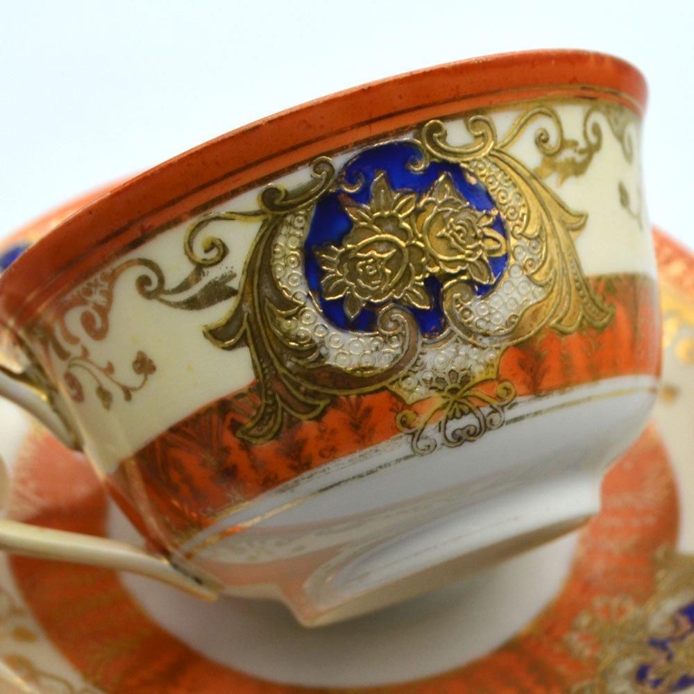 アンティーク食器|Noritake オールドノリタケ|トリオ カップ アンティーク食器|Noritake オールドノリタケ|トリオ カップ
