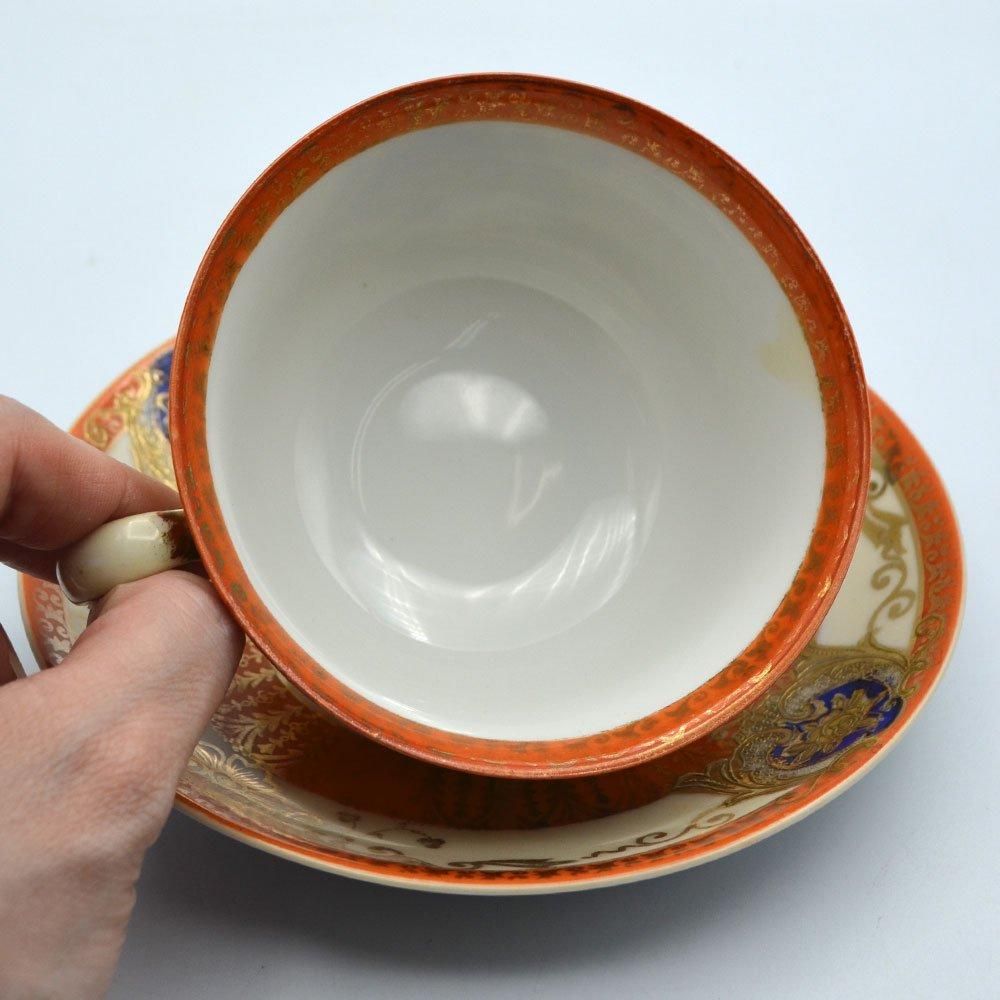 アンティーク食器|Noritake オールドノリタケ|トリオ カップ アンティーク食器|Noritake オールドノリタケ|トリオ カップ