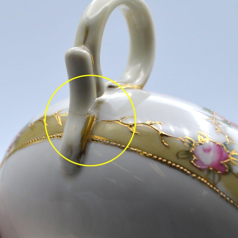 訳あり｜アンティーク食器｜Noritake オールドノリタケ｜ミルクジャグ