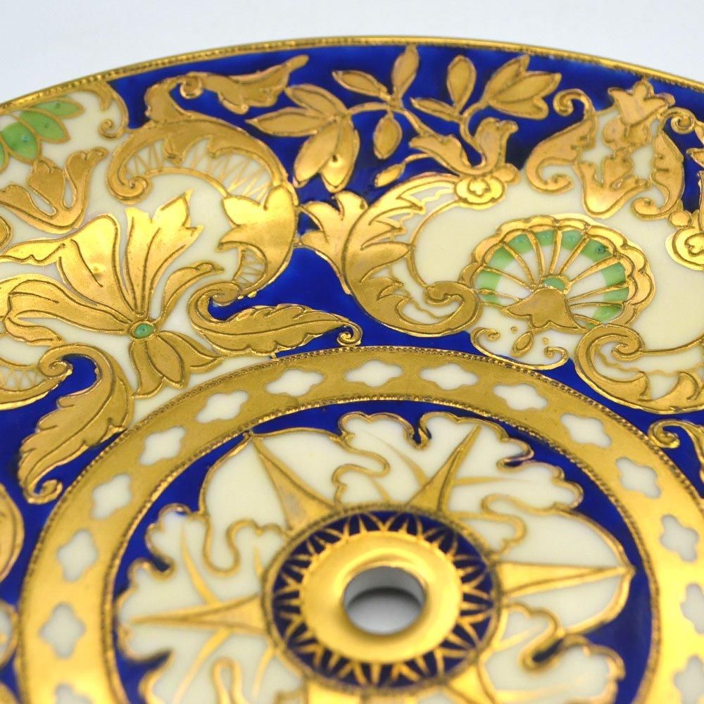 【SEAL限定商品】 アンティーク雑貨|Noritake オールドノリタケ|コンポート(脚 食器
