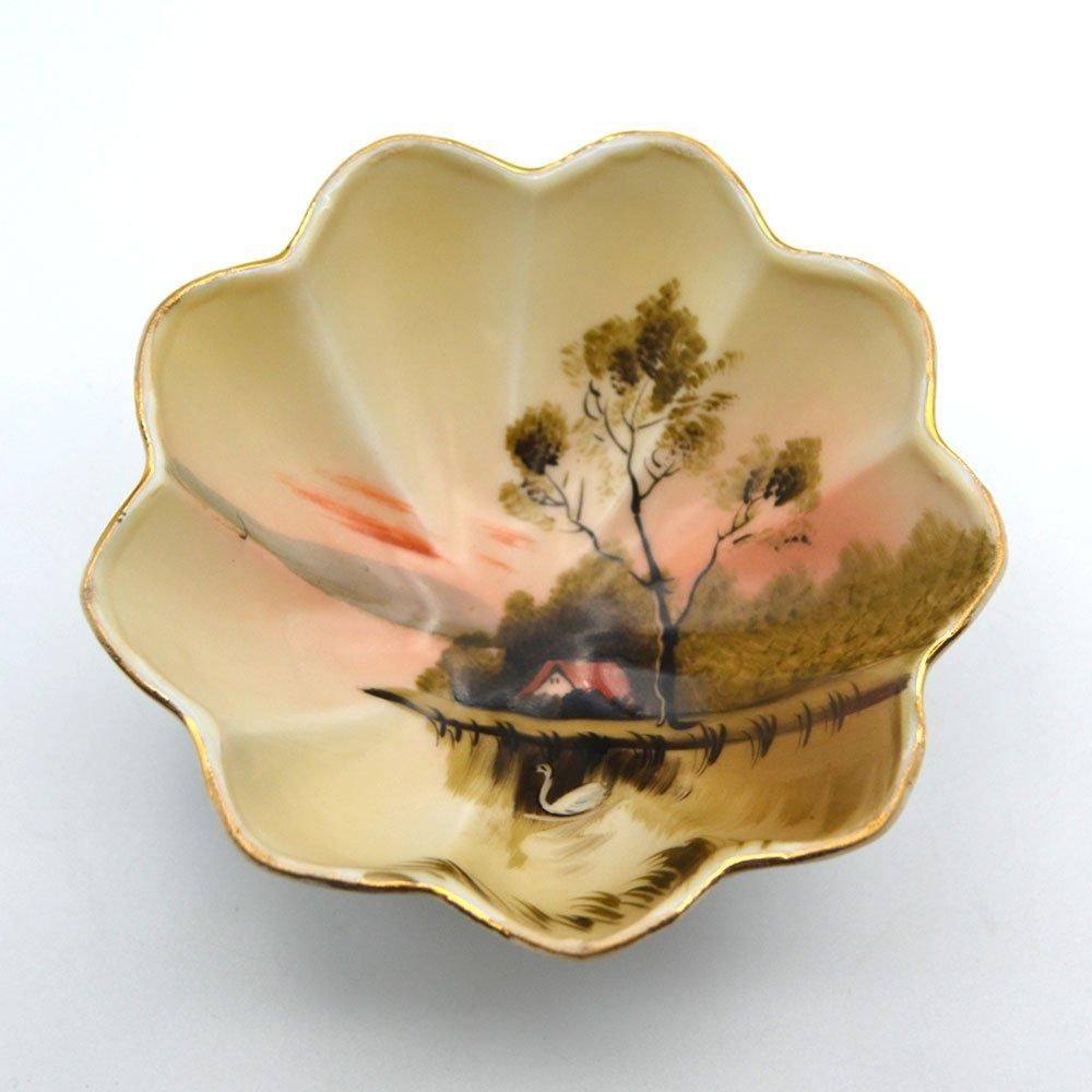 アンティーク食器｜Shofu 松風陶器｜小皿・脚付きボウル｜ボンボン