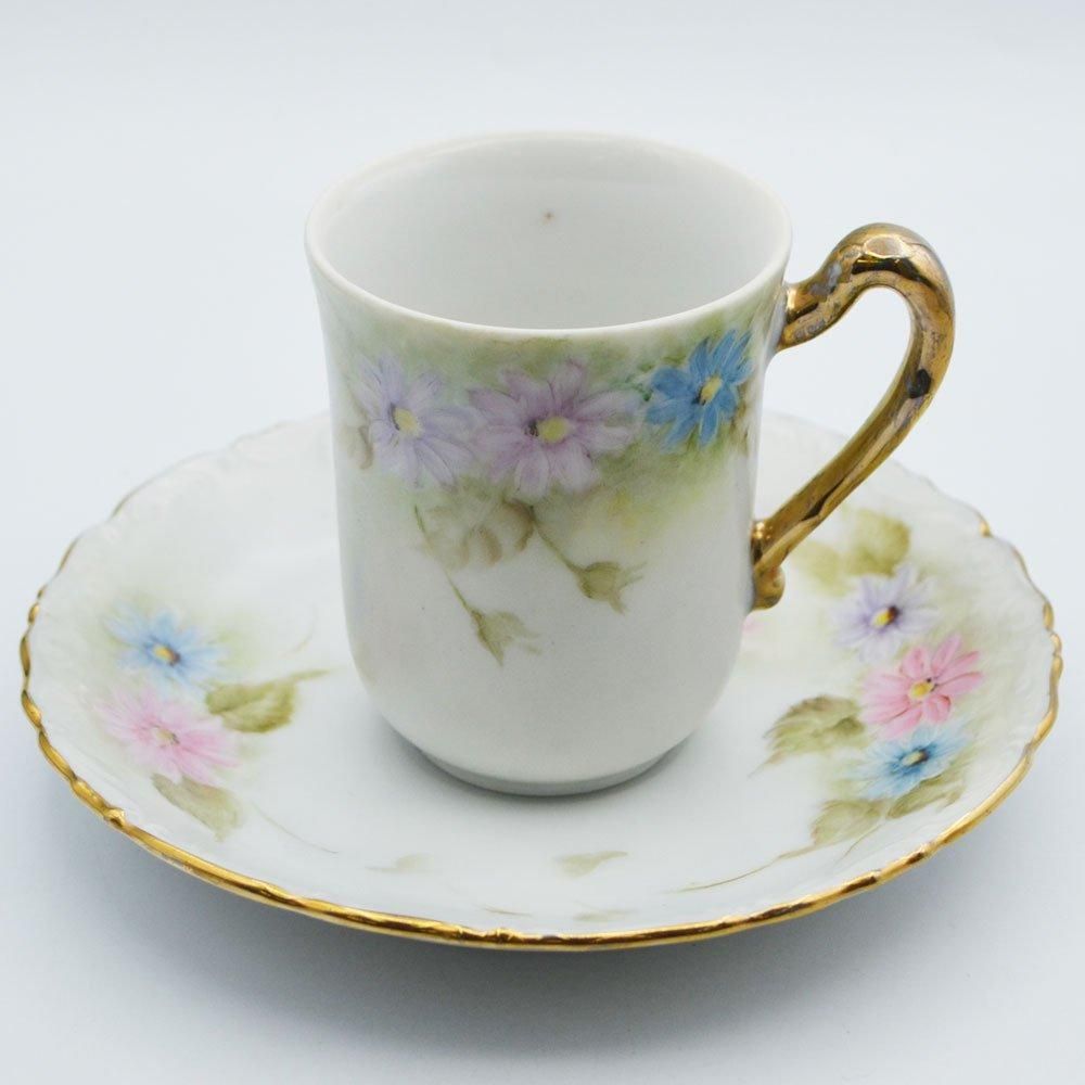 アンティーク食器|メーカー不明|花柄|ハンドペイント アンティーク食器|メーカー不明|花柄|ハンドペイント