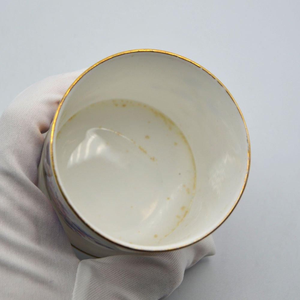 アンティーク雑貨｜蓋付きキャニスター｜小物入れ｜Crown