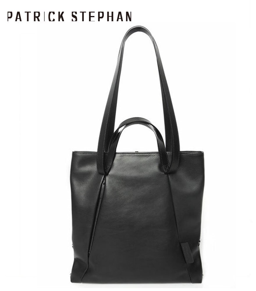 PATRICK STEPHAN/パトリックステファン　レザートートバッグ　Leather small tote 'loop handle'